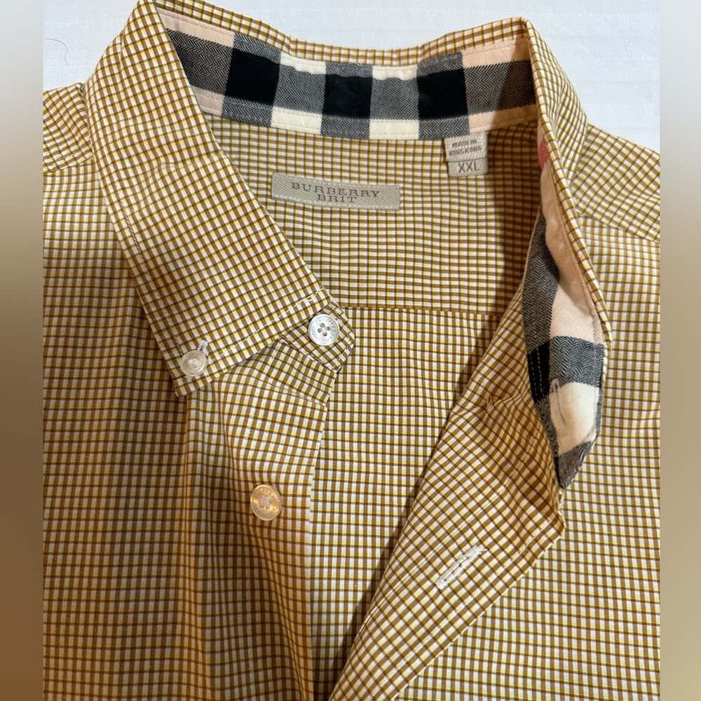 Burberry Brit Striped Men’s Button-Down Shirt